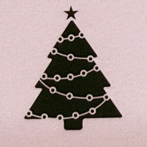 Christmas 🎄 🎄 🎄 Tree Holiday Stencil 12x12 – DIY Wall Art Craft (1 Sheet)